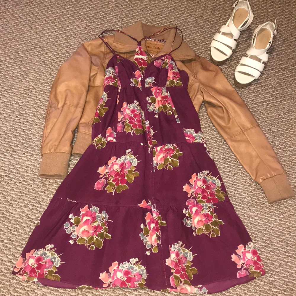 American Eagle dress w/ button front detail - Picture 2 of 7